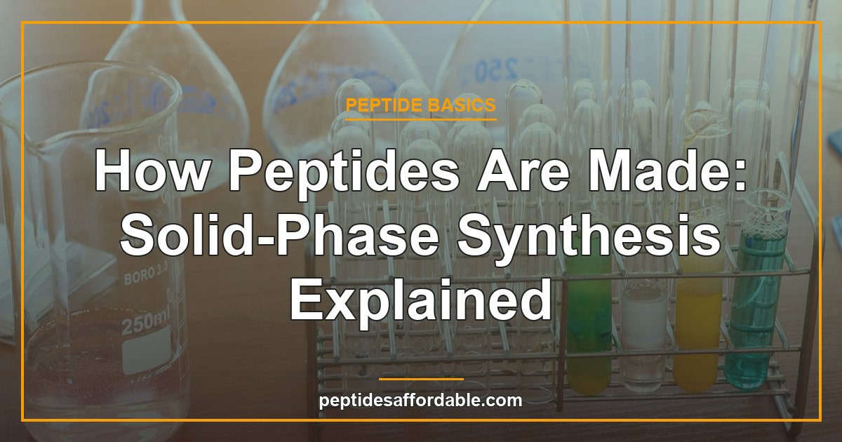 How peptides are made solid-phase synthesis featured image