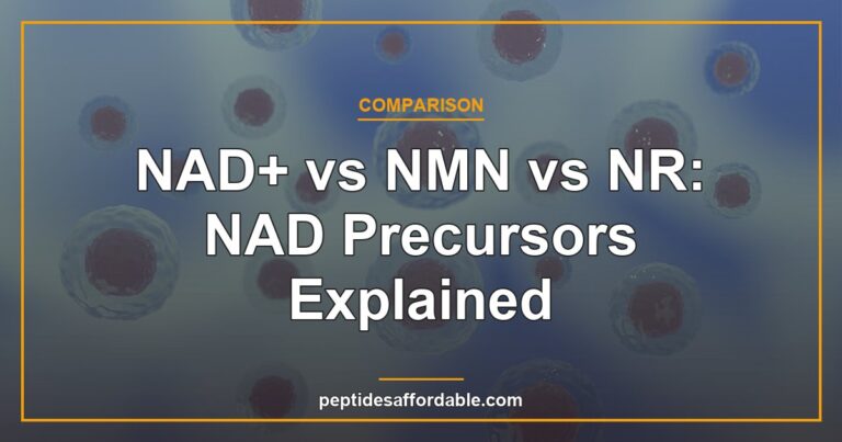 NAD+ vs NMN vs NR precursors comparison featured image