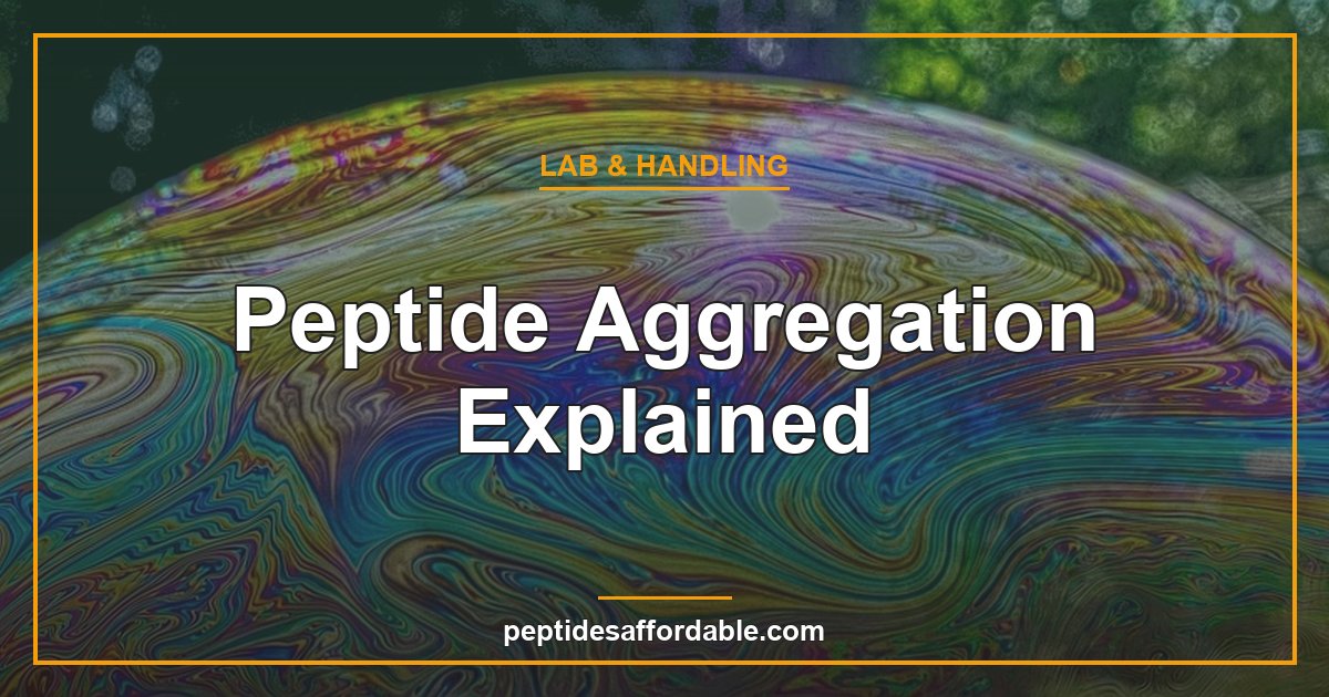 Peptide aggregation explained featured image