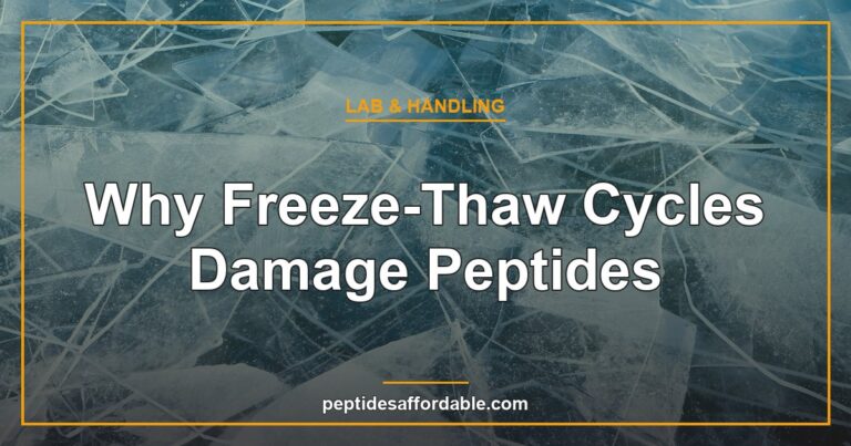 Why freeze-thaw cycles damage peptides featured image