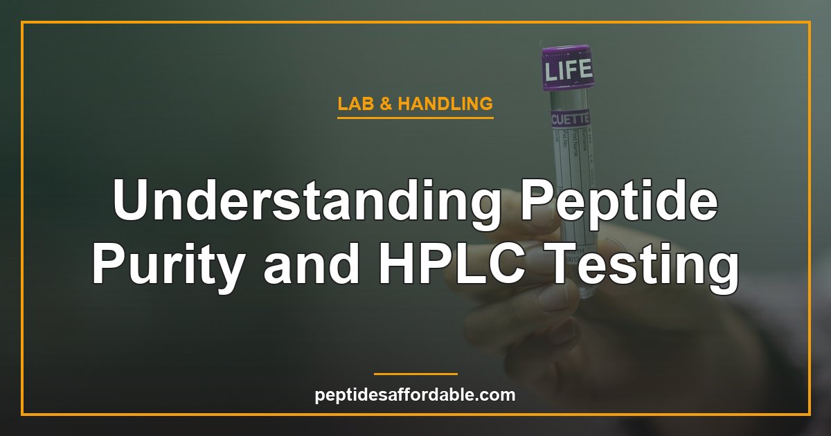 Peptide purity and HPLC testing featured image