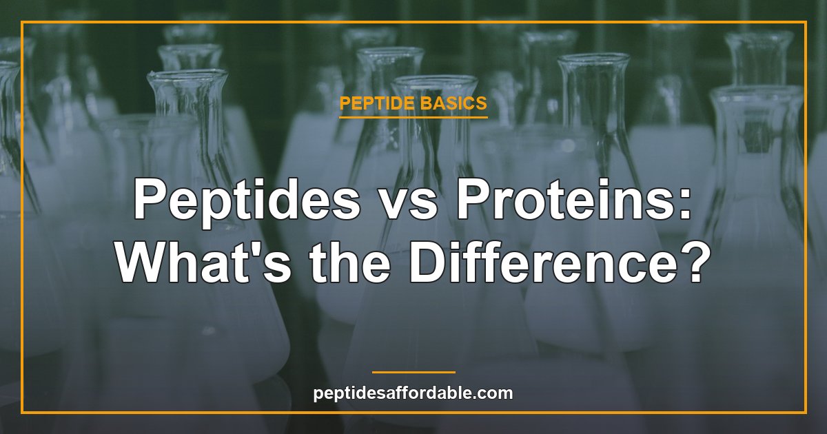 Peptides vs proteins explainer featured image