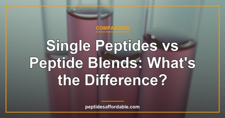 Single peptides vs peptide blends comparison featured image