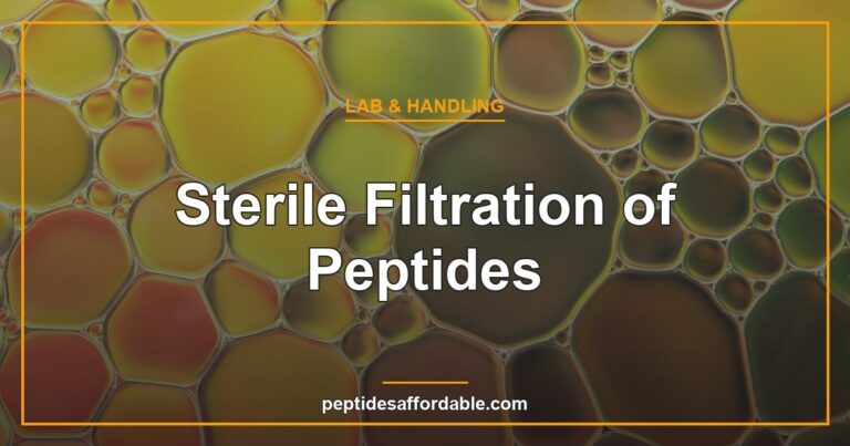Sterile filtration of peptides featured image