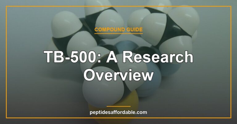 TB-500 research peptide overview featured image