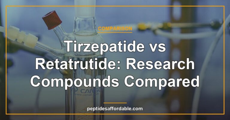 Tirzepatide vs Retatrutide research comparison featured image