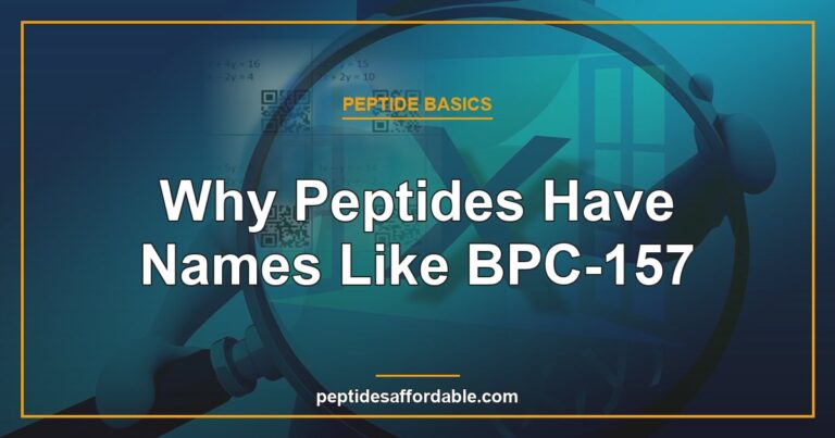 Why peptides have names like BPC-157 featured image
